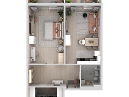 Продается 2-комнатная квартира ЖК Аллея Парк, 1 этап, 81.51  м&sup2;, 9944220 рублей