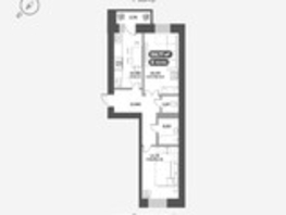 Продается 2-комнатная квартира ЖК ОКТА, дом 2, 58.83  м&sup2;, 9996000 рублей