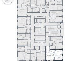 Продается 3-комнатная квартира ЖК Чижи, 1 очередь (корпус 3,4), 65.8  м&sup2;, 12502000 рублей