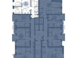 Продается 4-комнатная квартира ЖК Портовый. Речной квартал, к 6, 97.4  м&sup2;, 16947600 рублей