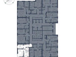 Продается 2-комнатная квартира ЖК Чижи, 1 очередь (корпус 1,2), 60.7  м&sup2;, 10197600 рублей