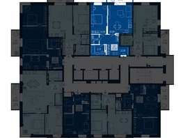 Продается 2-комнатная квартира ЖК АЭРО, дом 4, 55.82  м&sup2;, 8931200 рублей