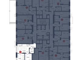 Продается 3-комнатная квартира ЖК Чижи, 2 очередь (корпус 4), 59.1  м&sup2;, 10047000 рублей