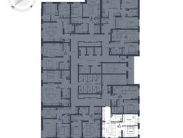 Продается 3-комнатная квартира ЖК Чижи, 1 очередь (корпус 1,2), 56.3  м&sup2;, 10415500 рублей