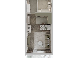Продается Студия ЖК Аллея Парк, 2 этап, 36.17  м&sup2;, 5787200 рублей