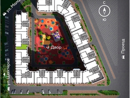Продается 2-комнатная квартира ЖК Вверх, дом 1, 59.58  м&sup2;, 11500000 рублей