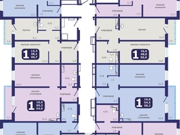 Продается 2-комнатная квартира ЖК Рябиновый дворик, дом 1, 60.8  м&sup2;, 7980000 рублей