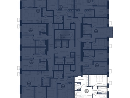 Продается 3-комнатная квартира ЖК Чижи, 2 очередь (корпус 5), 74.6  м&sup2;, 12682000 рублей