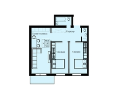 Продается 3-комнатная квартира ЖК Космос, 74  м&sup2;, 11840000 рублей