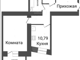 Продается 1-комнатная квартира ЖК Ботанический, дом 20, 53  м&sup2;, 7000000 рублей