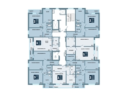 Продается 2-комнатная квартира ЖК Ладейский квартал, дом 3, 56.2  м&sup2;, 8990000 рублей