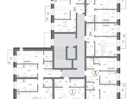 Продается 4-комнатная квартира ЖК Юдинский, дом 1.1, 102.13  м&sup2;, 11261058 рублей