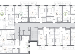 Продается 2-комнатная квартира ЖК Юдинский, дом 1.4, 39.95  м&sup2;, 5904610 рублей
