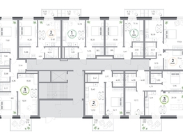 Продается 3-комнатная квартира ЖК Юдинский, дом 1.5, 74.69  м&sup2;, 10426724 рублей