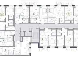 Продается 2-комнатная квартира ЖК Юдинский, дом 1.5, 42.73  м&sup2;, 6093298 рублей
