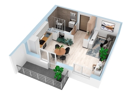 Продается Студия ЖК Аринский, дом 3 корпус 1, 34.15  м&sup2;, 4098000 рублей