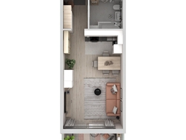 Продается Студия ЖК Аллея Парк, 1 этап, 36.17  м&sup2;, 6076560 рублей