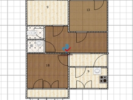 Продается 3-комнатная квартира Парковая ул, 70 м², 1100000 рублей