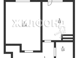 Продается 1-комнатная квартира Малахова ул, 34.8 м², 2640000 рублей
