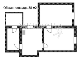 Продается Дом Маяковского ул, 38 м², участок 1 сот., 1980000 рублей