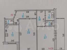 Продается 2-комнатная квартира Попова ул, 51.8 м², 3580000 рублей
