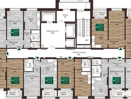 Продается 2-комнатная квартира ЖК Шервуд, (Нагорная 6-я, 15в корп 1), 66.5  м², 6600000 рублей