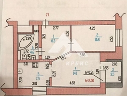 Продается 2-комнатная квартира Социалистический пр-кт, 51  м², 7980000 рублей