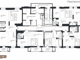 Продается 3-комнатная квартира Павловский тракт, 85  м², 11815000 рублей