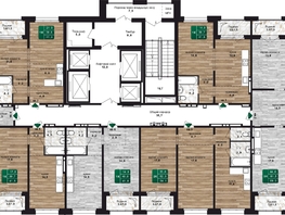 Продается 1-комнатная квартира ЖК Шервуд, (Нагорная 6-я, 15в корп 4), 41.5  м², 4850000 рублей