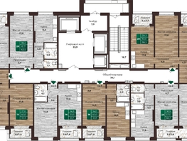 Продается 2-комнатная квартира ЖК Шервуд, (Нагорная 6-я, 15в корп 1), 66.5 м², 7100000 рублей