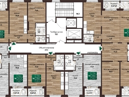 Продается 2-комнатная квартира ЖК Шервуд, (Нагорная 6-я, 15в корп 2), 63.4 м², 6930000 рублей