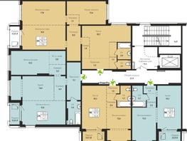 Продается 3-комнатная квартира ЖК Шотландия, Солнечная поляна 69, 98.1 м², 11055000 рублей