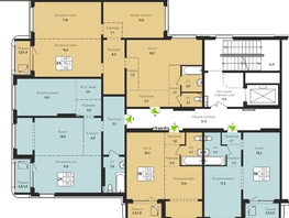 Продается 2-комнатная квартира ЖК Шотландия, Солнечная поляна 69, 79.4 м², 9100000 рублей