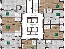 Продается 2-комнатная квартира ЖК Шервуд, (Нагорная 6-я, 15г/12), 56.8 м², 6902000 рублей