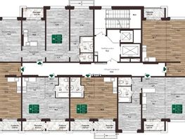 Продается 2-комнатная квартира ЖК Шервуд, (Нагорная 6-я, 15в корп 3), 60 м², 8001000 рублей
