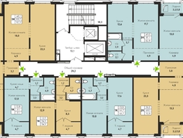 Продается 3-комнатная квартира ЖК Шотландия, Солнечная поляна 69, 82.9  м², 9650000 рублей