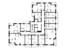 Продается 3-комнатная квартира ЖК Smart (Смарт), 62.7  м², 8774731 рублей