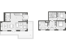 Продается 3-комнатная квартира ЖК Вышка, корпус 2, 136.16  м&sup2;, 28109000 рублей
