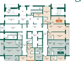 Продается 3-комнатная квартира ЖК Камчатка, корпус 6/1, 86.5  м&sup2;, 9515000 рублей