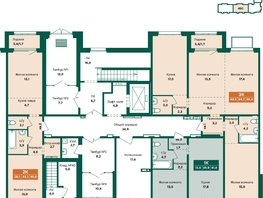 Продается 3-комнатная квартира ЖК Камчатка, корпус 6/3, 86.4  м&sup2;, 9320000 рублей