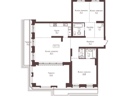 Продается 4-комнатная квартира ЖК Империал, 193.7  м&sup2;, 36803000 рублей