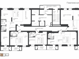 Продается 2-комнатная квартира ЖК Павлов, 77.6  м&sup2;, 12260800 рублей