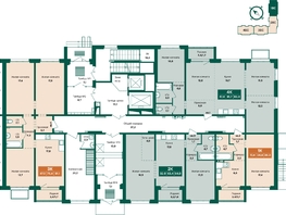 Продается 2-комнатная квартира ЖК Камчатка, корпус 4, 64.3  м&sup2;, 7700000 рублей