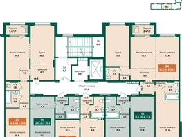 Продается 1-комнатная квартира ЖК Камчатка, корпус 6/3, 28.4  м&sup2;, 4370000 рублей