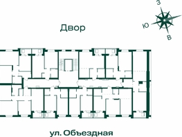 Продается 3-комнатная квартира ЖК Первогорье, корпус 5, 69.4  м&sup2;, 13116600 рублей