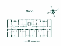 Продается 2-комнатная квартира ЖК Первогорье, корпус 6, 58.2  м&sup2;, 12163800 рублей