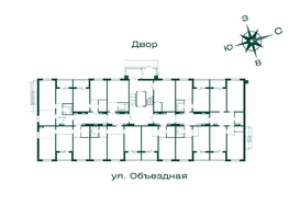 Продается 2-комнатная квартира ЖК Первогорье, корпус 6, 57.1  м&sup2;, 11933900 рублей