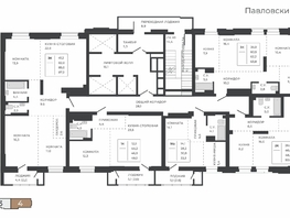 Продается 2-комнатная квартира ЖК Павлов, 48.3  м&sup2;, 9613632 рублей