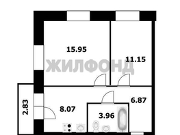 Продается 2-комнатная квартира ЖК Дружба, Шевченко, 135, 46  м&sup2;, 8790000 рублей