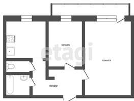 2-комнатная квартира, 47 м², 18/18 этаж